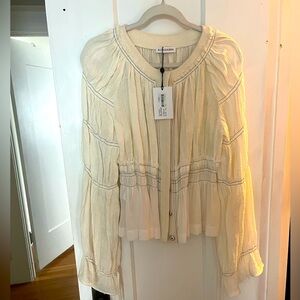 Altuzarra Goncourt jacket, NWT.  French size 46 = US 14, runs slightly smaller.